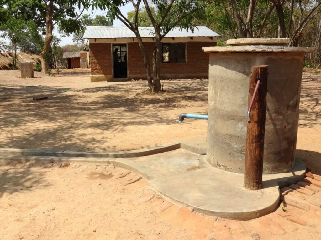 The Elephant Pump in malawi Pump Aid